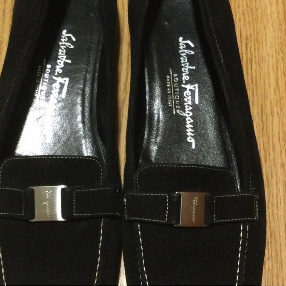 Salvatore Ferragamo black loafers shoes - Picture 2 of 3
